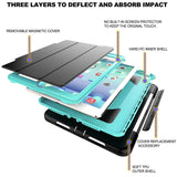 3 in 1 Shock Proof For Kids Cover Case iPad MINI 1 2 3 A1454 A1455 A1489 A1490