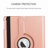 360 leather Stand Case For iPad 9.7 2017 2018 5th 6th Gen Cover nonoem BLACK