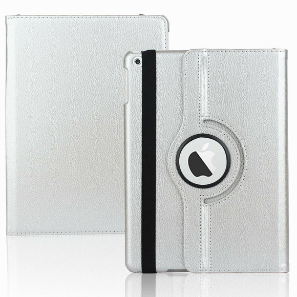 360 leather Stand Case For iPad 9.7 2017 2018 5th 6th Gen Cover nonoem BLACK