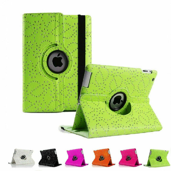 BLING Sparke 360° Rotate Swivel Case Cover for iPad 9 8 7 6 5 4 3 2 gen 10.2 9.7