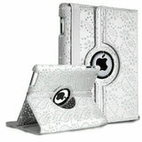 for iPad 5th gen 6th gen 9.7 Diamond SPARKLE bling 360 Rotate flip case cover