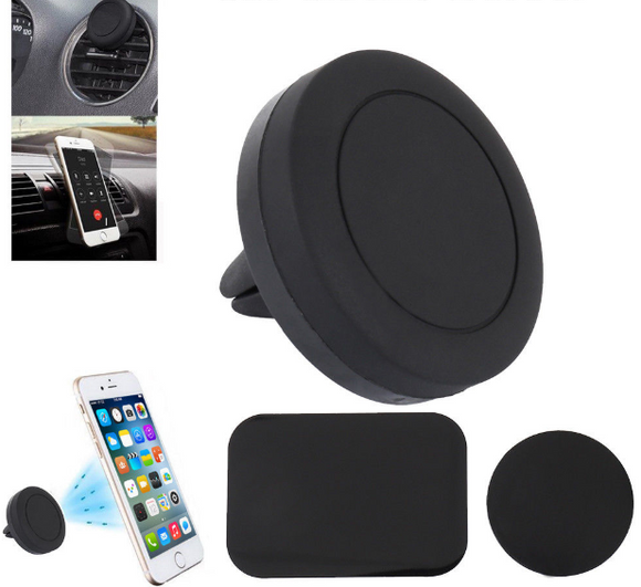 Car Mount Phone Holder Dock Universal Air Vent Magnetic for samsung nonoem