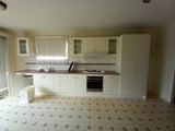 Good Condition Kitchen with rangehood, fish poven, double sink, taps