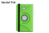 Premium Leather PU 360 Case Cover Samsung Galaxy Tab 3 Lite sm- t110 t112 t114 D