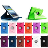 360° Rotate Case Stand Cover Samsung Galaxy Tab 3 7.0 p3200 t210 Light Blue