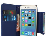 MAGNETIC Detachable 2 in 1 Magnet Leather Wallet Cover Case iPhone 6 5 4 nonoem