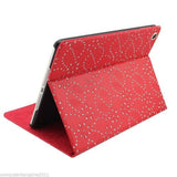 FLIP diamond sparkle stand case cover iPad 9.7 5th 6th iPad Air 9.7 LIGHT BLUE