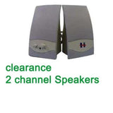 HLS-128 computer speakers 2 channel Window 11 10 8.1 8 7 vista xp iphone samsung