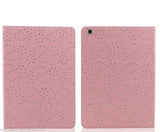 FLIP diamond sparkle stand case cover iPad 9.7 5th 6th iPad Air 9.7 LIGHT BLUE