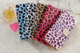 Premium LEOPARD Deluxe bling Card Wallet Leather flip Case Cover Samsung S4 SIV