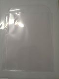 100 PREMIUM CLEAR BALI / Malay sleeves for dvd + Movie cover Storage with Holes