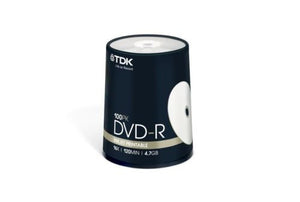 300 TDK WHITE PRINTABLE Blank DVD media 1x - 16X DVD-R Original Factory DVD-R -R