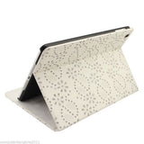FLIP diamond sparkle stand case cover iPad 9.7 5th 6th iPad Air 9.7 LIGHT BLUE