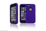 Military Shock Proof Heavy Duty Case Cover For apple iPhone 7 7S 4.7 - BLACK O