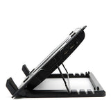 Laptop Notebook Cooler Cooling Stand Pad with USB hub + Fan MACbook or Mac AUS