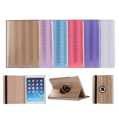 FINE-SHINY 360 Rotate diamond sparkle case cover for iPad Mini 1 2 3 4 nonoem