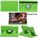 Premium Leather PU 360 Case Cover Samsung Galaxy Tab 3 Lite sm- t110 t112 t114 D