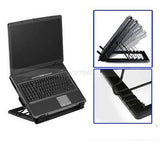 Laptop Notebook Cooler Cooling Stand Pad with USB hub + Fan MACbook or Mac AUS