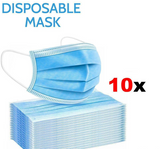 Premium Disposable Face Masks 3 Layers Anti Bacterial Filter mask - VIC Stock