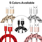 USB-C 3.1 Type C Data Cable Fast Charge For Samsung S23 S22 S21 S20 Ultra S10 A+