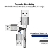 USB To Type-C Charger Cable Data Lead Cord For Samsung S23 S22 S21 S20 Ultra S10