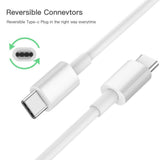 USB Type C to USB-C Cable QC PD 3.0 Fast Charging For Samsung S20 S10 nonOEM 60W