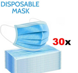 Premium Disposable Face Masks 3 Layers Anti Bacterial Filter mask - VIC Stock