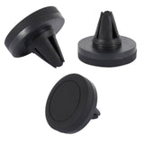 Car Mount Phone Holder Dock Air Vent Magnetic for iPhone 12 11 10 8 7 XS - BLACK