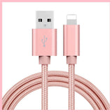 Heavy Duty USB Charger Cable for iPhone 8 7 6 X 11 Fast Charge Braided Lead AU