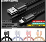 USB Charging Charger Cable Cord for iPhone 14 13 12 11 pro Max XR 8 7 iPad 9 8 7