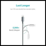 USB Charging Charger Cable Cord for iPhone 14 13 12 11 pro Max XR 8 7 iPad 9 8 7