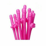 10/20/50X Willy Penis Dick Straw Hens Night Paty Straws Mix Colours Bachelorette