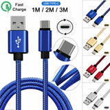 USB Type C Data Cable Fast quick Charge For Samsung S21 S20 S9 S8 S10 S22 Ultra