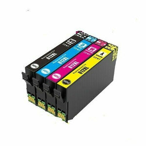 4x Generic 812XL 812 Ink Cartridge For EPSON WF3820 WF4830 WF7830 WF7840 WF7845