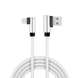 Braided 90° Degree USB TYPE C Charger Charging Cable For Samsung A12 A21s A51 A7