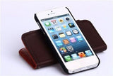 Magnetic Detachable 2 in 1 Magnet Leather ID Wallet Cover Case IPHONE 4