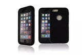 For iPhone 5 5s DEFENDER Heavy Duty Shock Proof Tough Hard Case Cover - BLACK O