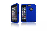 For iPhone 5 5s DEFENDER Heavy Duty Shock Proof Tough Hard Case Cover - BLACK O