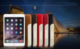 Luxury Smart Stand Leather case cover Apple iPad 6 or iPad Air 2  + HANDLE RED