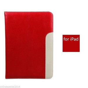 Luxury premium Smart Stand Leather case cover Apple iPad PRO 12.9 HANDLE RED