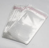 100PCS Clear Plastic Candy Packaging Bags Self Adhesive Cookie lollies Gift Bags