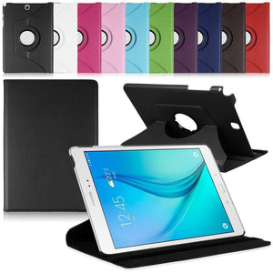 360° Rotate Case Cover Stand for Samsung Galaxy Tab A 9.7 T550 T551 T555 orange
