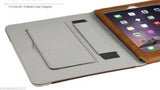 Luxury Smart Stand Leather case cover Apple iPad PRO 9.7 with HANDLE + card slot