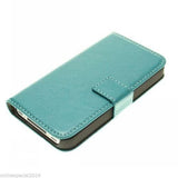 For iPhone 7 6 5 4 6s 5se 5c Leather Flip Wallet Case Card Cover - SLIM fit