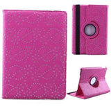 BLING Sparkle 360 Rotation Swivel Leather Stand Cover Case Apple iPad MINI 4 BLA