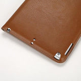 Luxury Smart Stand Leather case cover for Apple iPad mini 1 2 3  + HANDLE BROWN