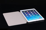 for iPad Air 2 9.7 A1566 A1567 - RED 5 Fold Flip TPU SILICON GEL RUBBER case
