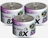 400 Ritek White PRINTABLE Blank DVD-R media 8X 16x Full Hub Printable G05