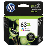 2 Genuine Original HP 63XL Black & Tri-Colour Ink Cartridges EXPIRED 2024