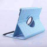 BLING Sparkle 360 Rotation Swivel Leather Stand Cover Case Apple iPad nogood